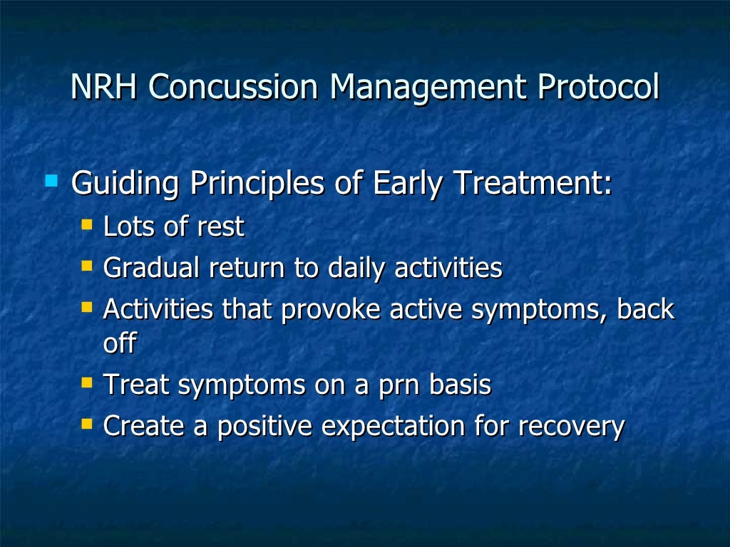 Understanding Brain Concussion: Facts Assessment and Intervention