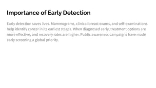 Understanding Breast Cancer and the Importance of Awareness | PDF