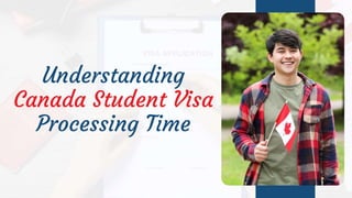 Understanding
Canada Student Visa
Processing Time
 