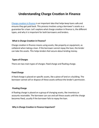 Understanding Charge Creation in Finance.pdf