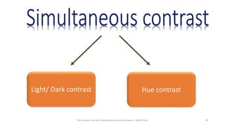 Light/ Dark contrast Hue contrast
The science and art of porcelain laminate veneers - Galip Gurel 29
 