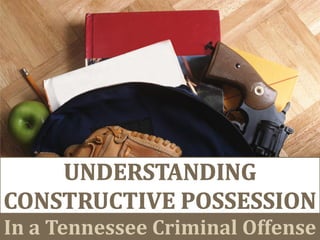 In a Tennessee Criminal Offense
 