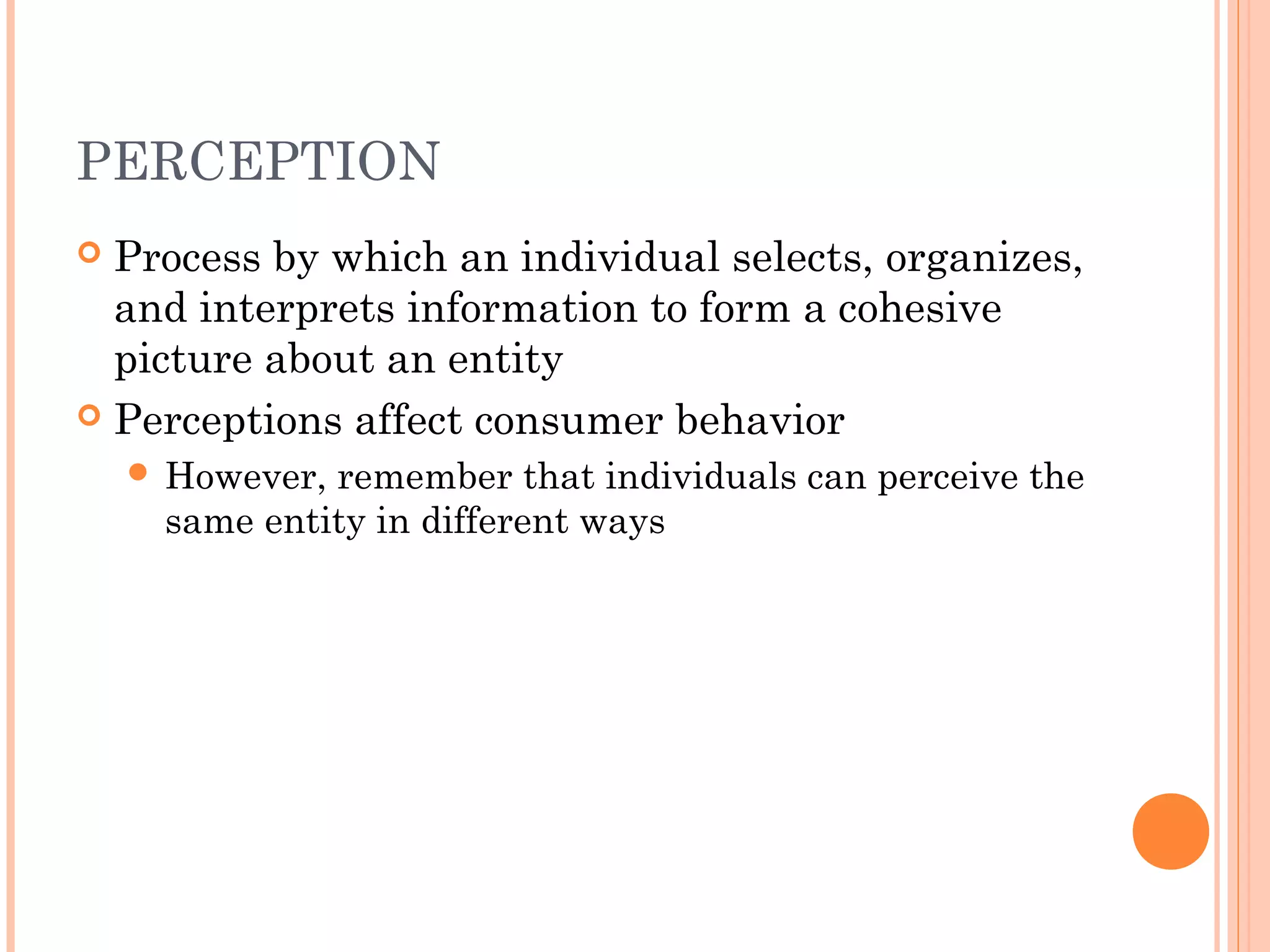 Understanding consumer behaviour | PPT