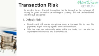 Understanding credit risk : mint2save | PPTX