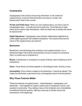 Understanding Cryptocurrency: A Beginner's Guide to the History and ...