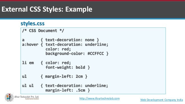 Understanding Css For Web Development By Software Outsourcing Company