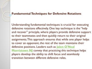 Understanding Defensive Rotations Improving Team Defense in Basketball ...