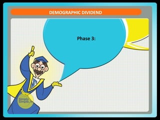 Phase 3:
DEMOGRAPHIC DIVIDEND
 