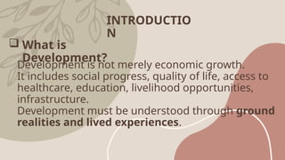 Understanding Development: Models, Realities, and Village Perspectives ...