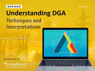 Understanding DGA
Techniques and
Interpretations
P R E S E N T E D B Y
WEB I NAR June 2017
 