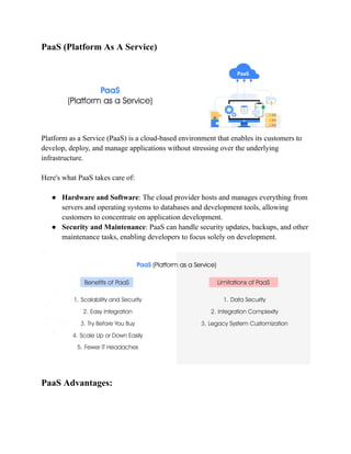 Iaas vs Paas vs Saas: Choosing the Right Cloud Computing Models for ...