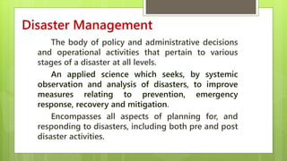 Understanding disaster | PPT