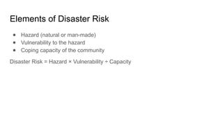 Understanding Disasters and Disaster Risk_ A Comprehensive Overview.pptx