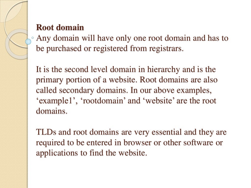 Understanding Domain Structure for Beginners