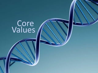 Core
Values
 