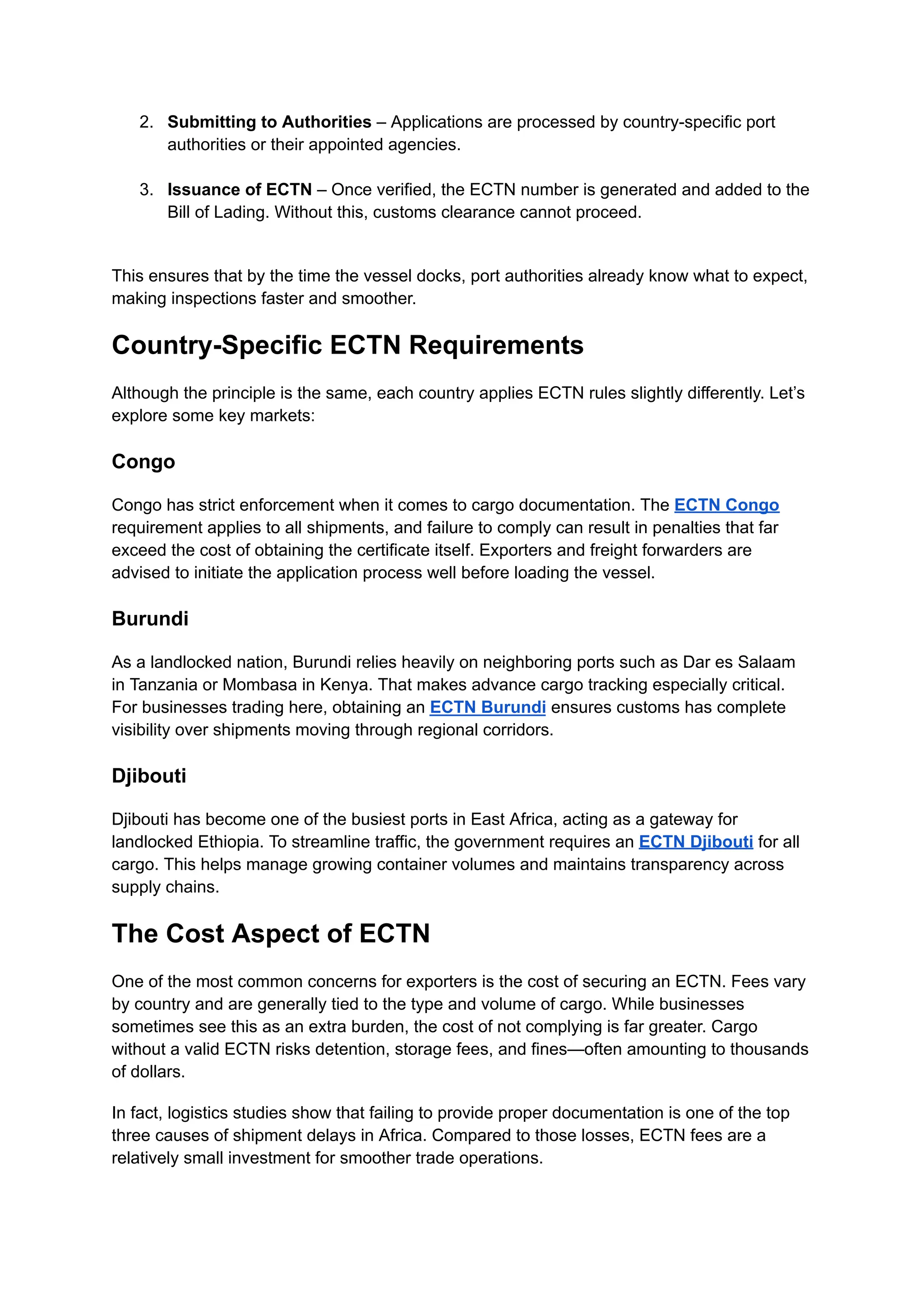 Understanding Electronic Cargo Tracking Notes (ECTN) for Smooth ...
