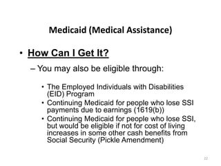 Pickle Amendment Understanding federal benefits | PPTX