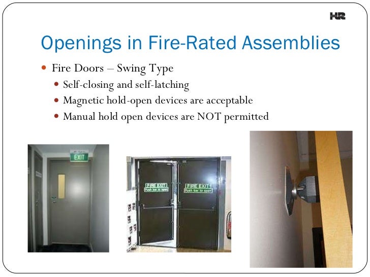 Understanding Fire Rated Assemblies