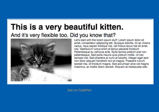 See on CodePen
 