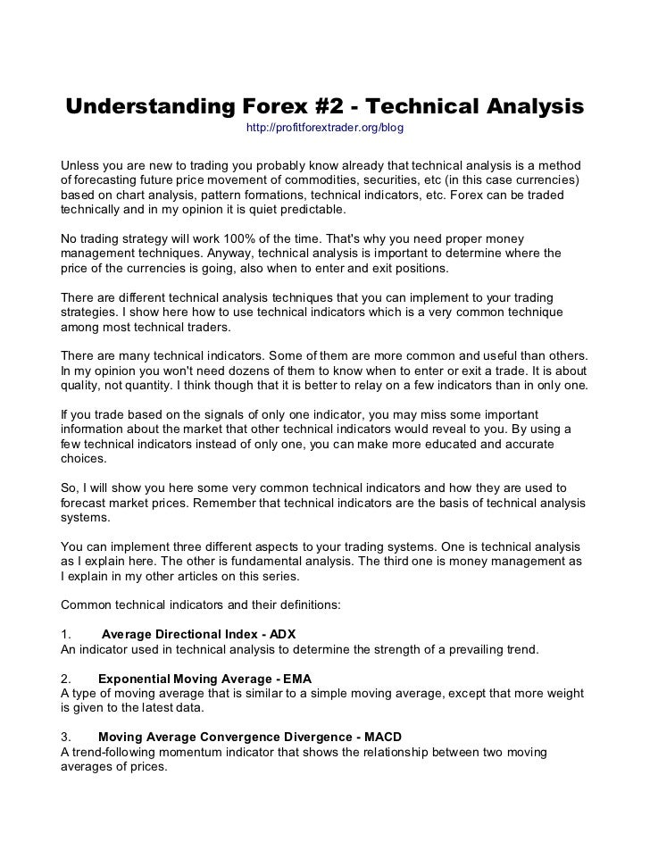 Mataf net forex technical analysis