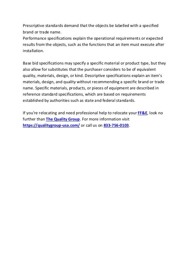 Understanding Furniture, Fixtures, and Equipment (FF&E)