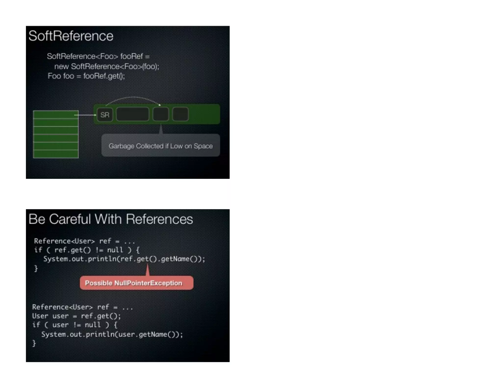 Tuning
Newer JVMs can adaptively tune,
but you may not want to rely on that.
Steady State
 