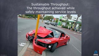 ©2017 Azul Systems, Inc.	 	 	 	 	 	
Sustainable Throughput:
The throughput achieved while
safely maintaining service levels
 