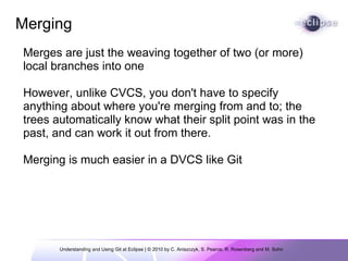 Understanding and Using Git at Eclipse | PPT