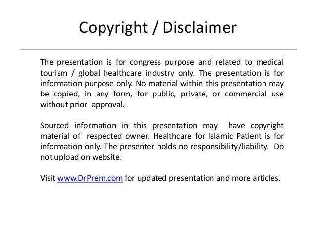 copyright disclaimer