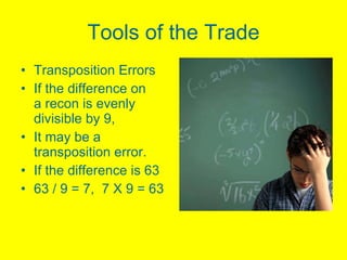 Understanding General Ledger Reconciliations | PPT