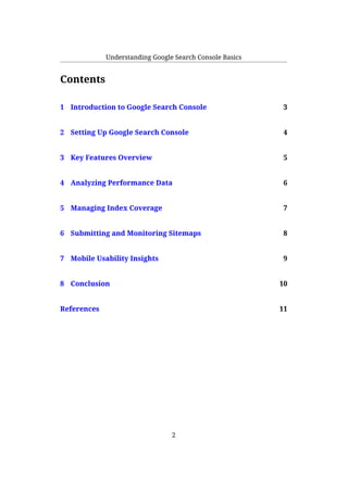 Understanding Google Search Console.pdf. | PDF