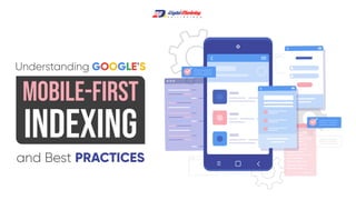 Understanding GOOGLE'S
MOBILE-FIRST
INDEXING
and Best PRACTICES
 
