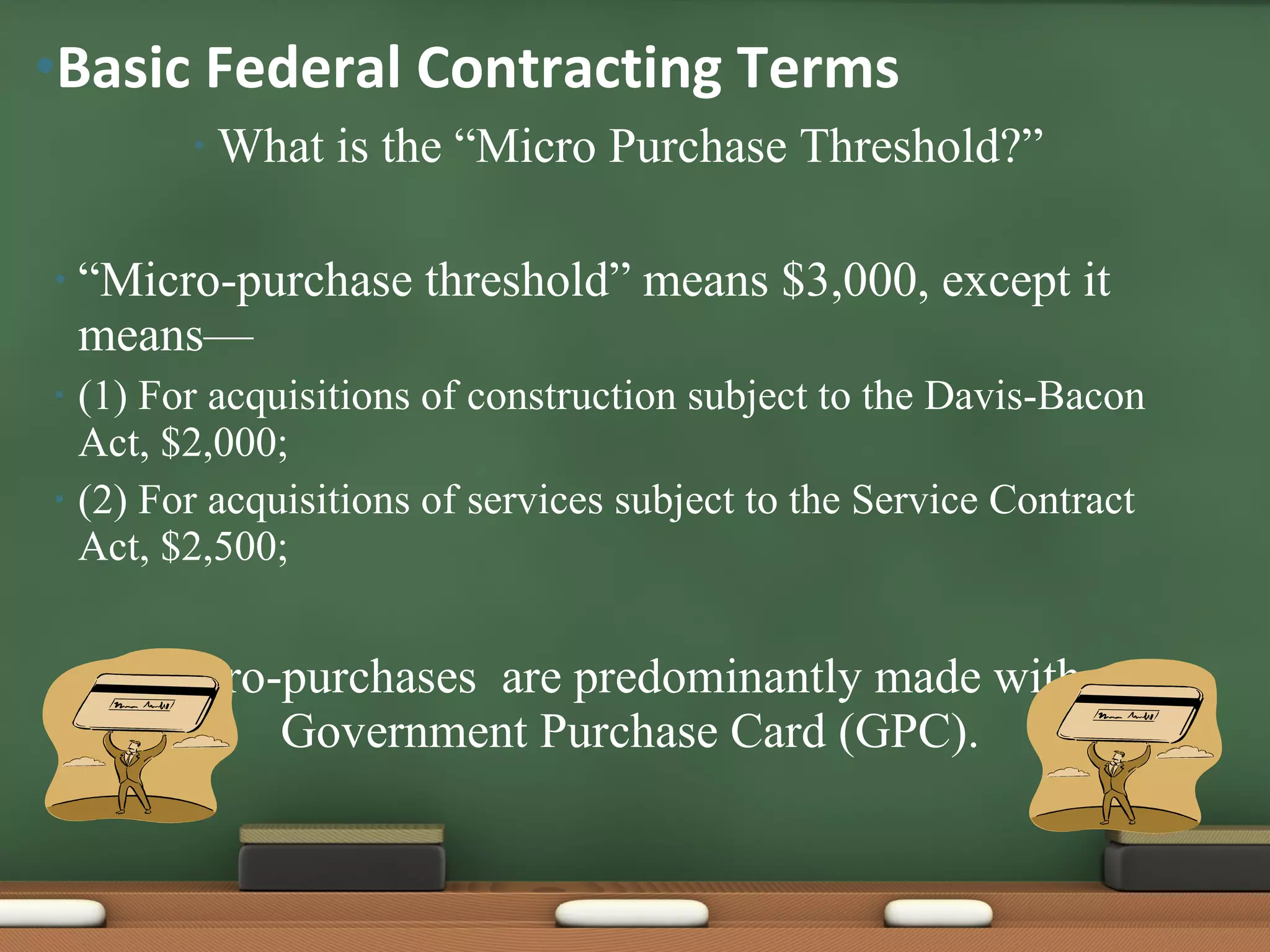 Understanding US Federal Government Contracting Terminology | PPT