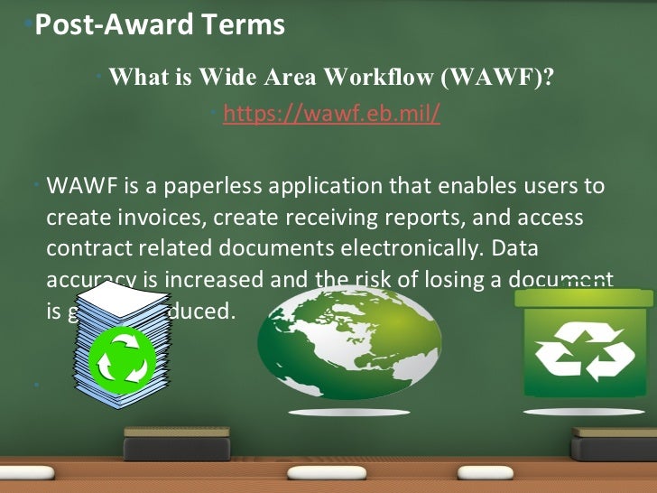 wide area workflow wawf understanding government contracting terminology wide area workflow wawf understanding government contracting terminology