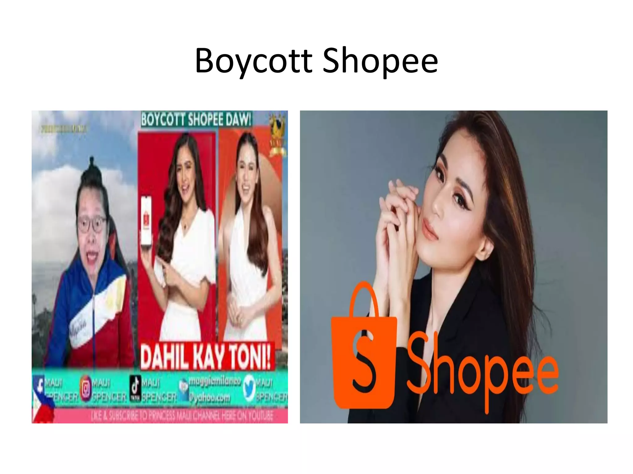 Boycott Shopee
 