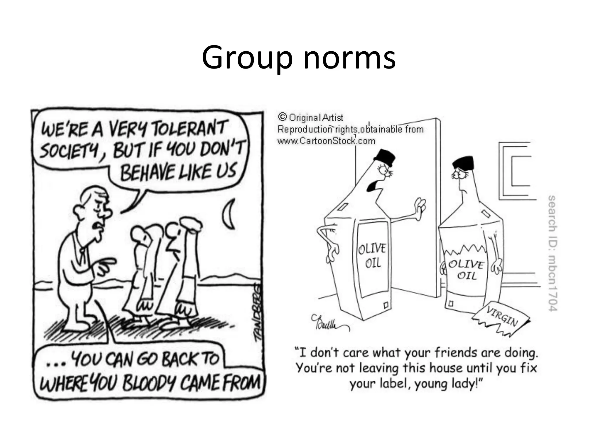 Group norms
 