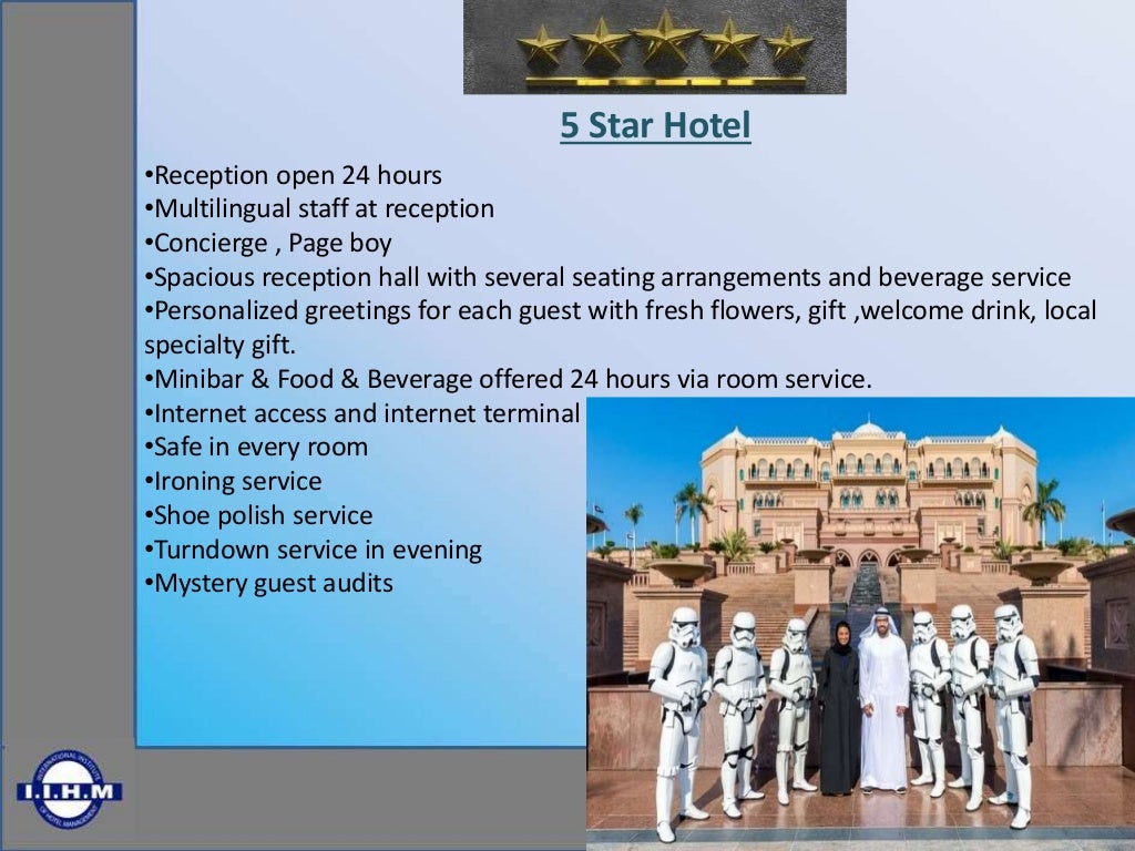 Understanding Hotel Classification Guidelines ppt