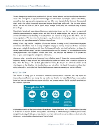 Understanding How the Internet of Things Will Transform Business | PDF