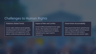 Systematic Rights Violations Understanding Human Rights and its implications. | PPTX