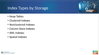 Understanding indexes in sql server | PPTX