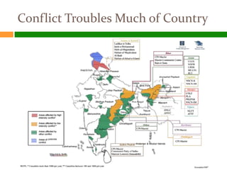 Conflict Troubles Much of Country
 
