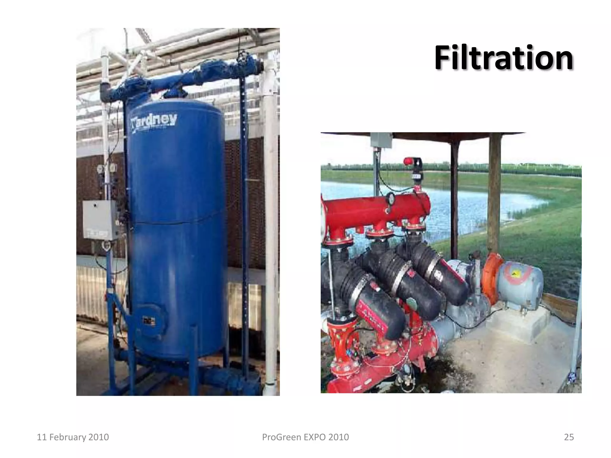 Positive Displacement InjectorsDosatron / DosMaticSimultaneously inject products that may not be compatible in a stock solutionMay be easier to install inexpensive injectors in-lineMulti-head systems for greater volumes of water1511 February 2010ProGreen EXPO 2010