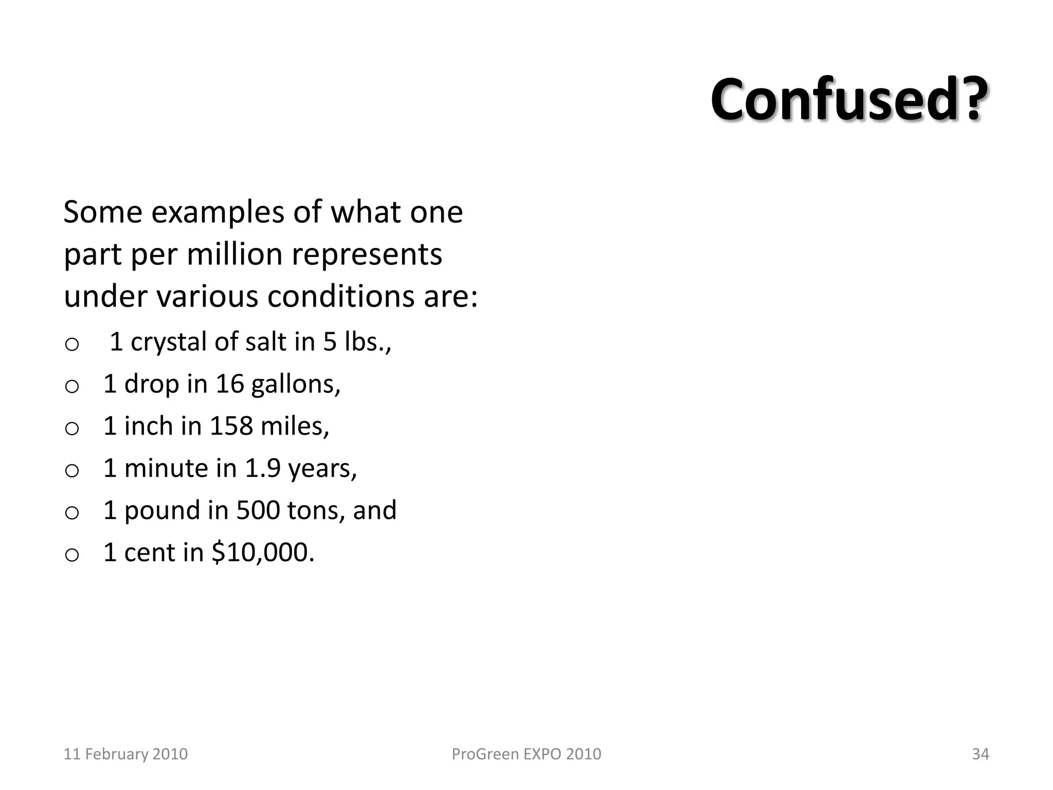 Chemicals to be injectedAcid injectionBackflow protection2411 February 2010ProGreen EXPO 2010