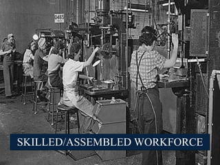 SKILLED/ASSEMBLED WORKFORCE
46
 