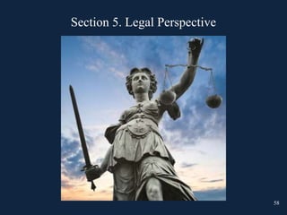 Section 5. Legal Perspective
58
 