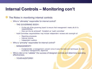 The Importance of Internal Controls in Fraud Prevention | PPT