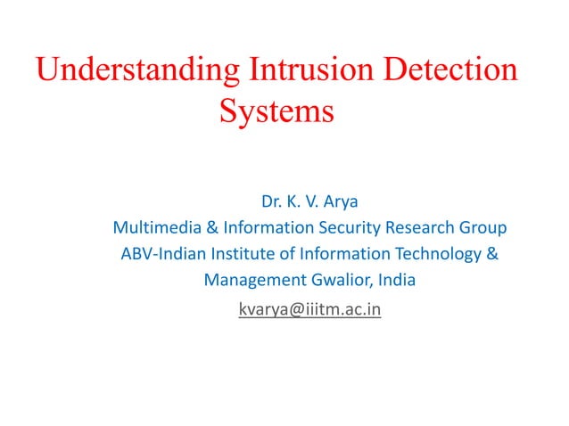 Understanding Intrusion Detection & Prevention Systems (1).pptx