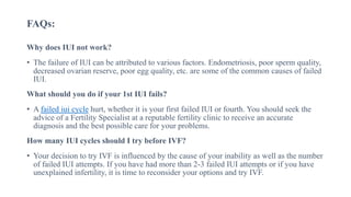Understanding IUI Failure: Its Causes, Symptoms, and Treatments | PPTX
