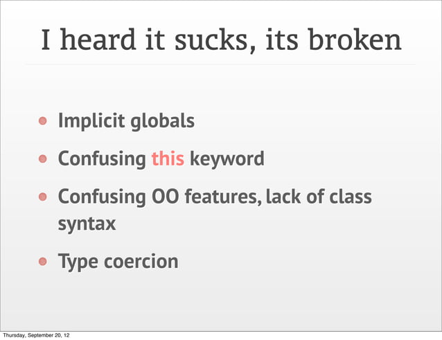 Understanding JavaScript | PPT
