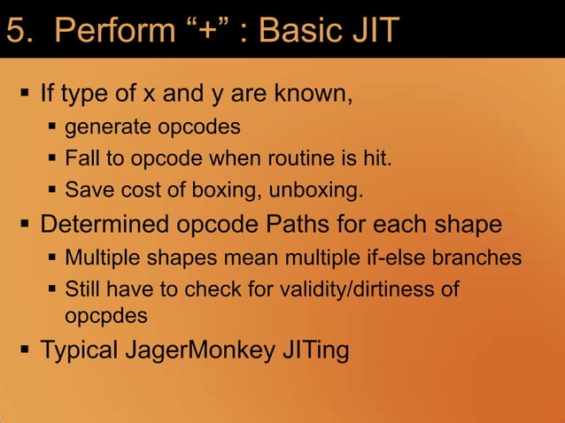 Understanding Javascript Engines | PPT